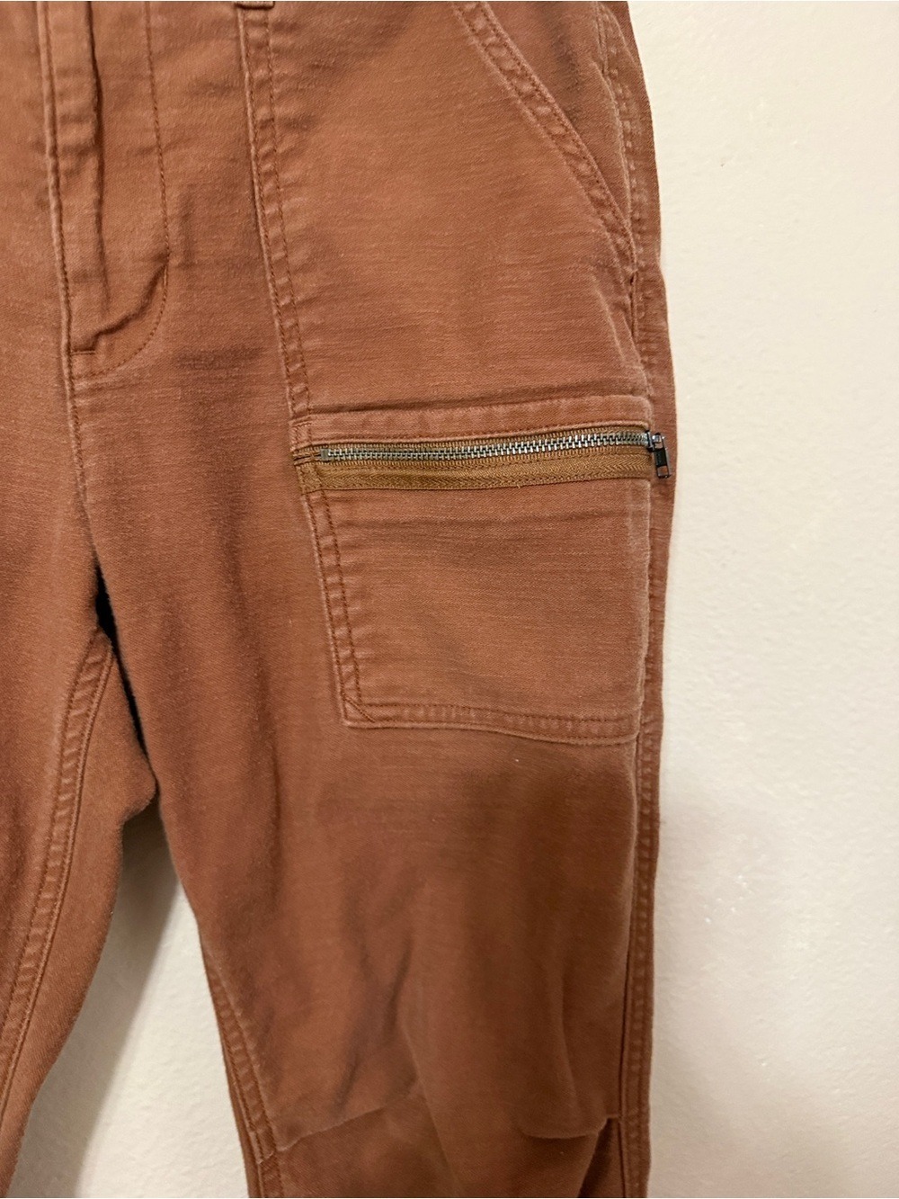 REI Co-op Trailsmith Jogger Pants Women’s 2 Rust Cargo Hiking - Picture 5 of 14